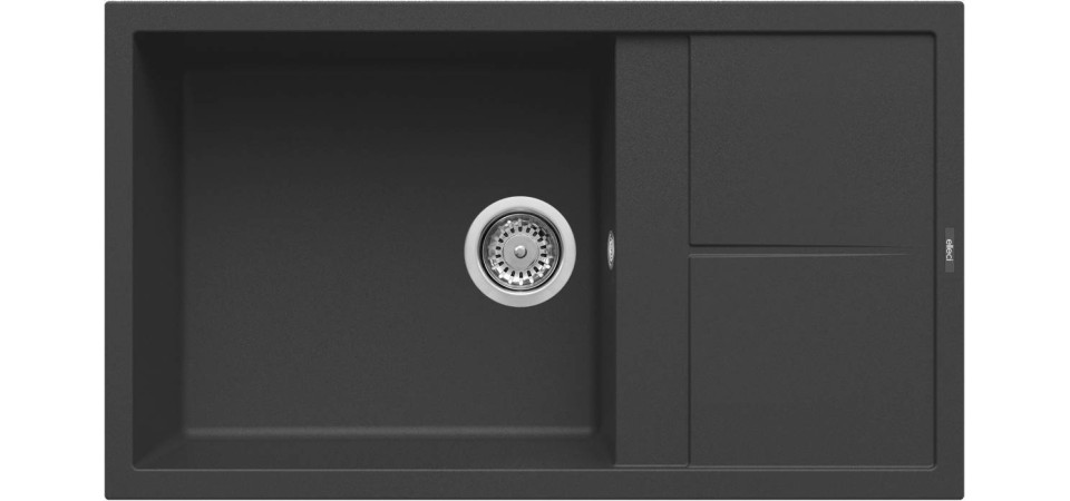 Elleci ELLECI - Mosogatótálca Unico 410 G40 Nero LGU41040 Mosogatótálca