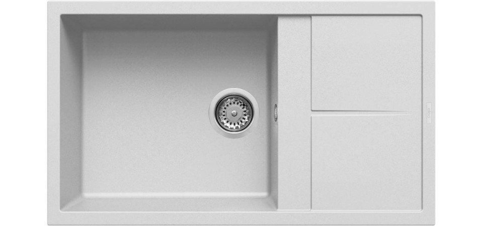 Elleci ELLECI - Mosogatótálca Unico 410 G68 Bianco LGU41068 Mosogatótálca