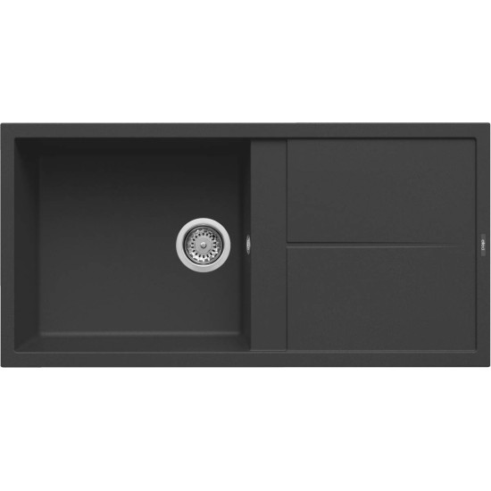 Elleci ELLECI - Mosogatótálca Unico 480 G40 Nero LGU48040 Mosogatótálca
