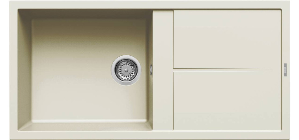 Elleci ELLECI - Mosogatótálca Unico 480 G62 Bianco Antico LGU48062 Mosogatótálca