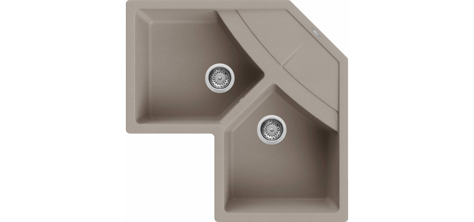 Elleci ELLECI - Mosogatótálca Unico CORNER sarok G43 Tortora LGUCOR43 Mosogatótálca Elleci ELLECI - Mosogatótálca Unico CORNER sarok G43 Tortora LGUCOR43 Mosogatótálca