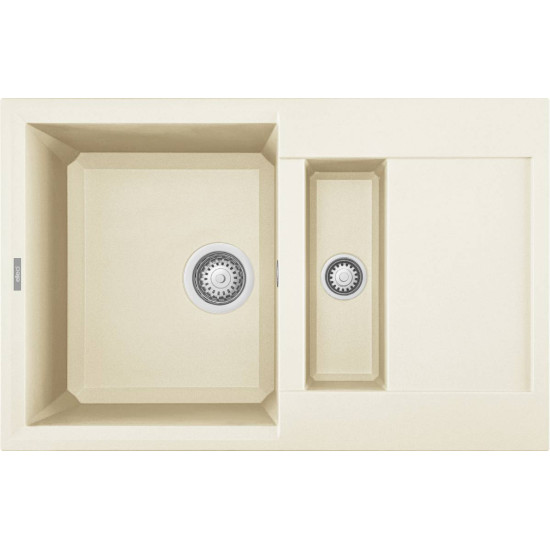 Elleci ELLECI - Mosogatótálca Easy 325 G62 bianco antico - Mintatermi bemutató termék LGY32562 Mosogatótálca