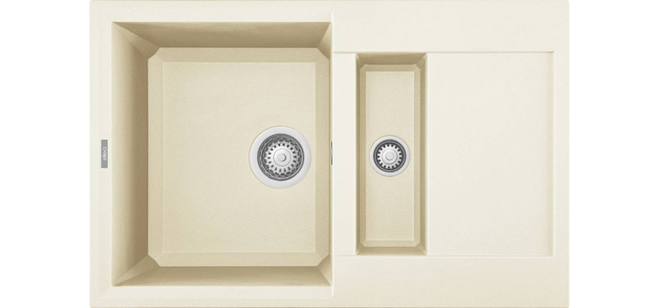 Elleci ELLECI - Mosogatótálca Easy 325 G62 bianco antico - Mintatermi bemutató termék LGY32562 Mosogatótálca