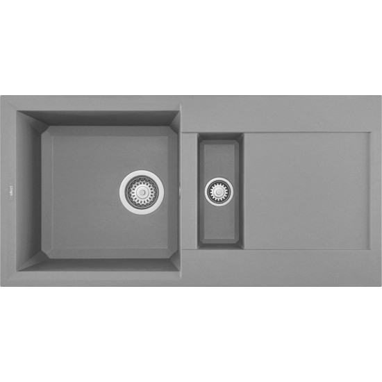 Elleci ELLECI - Mosogatótálca Easy 425 G48 Cemento - Kifutó termék! LGY42548 Mosogatótálca