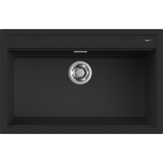 Elleci ELLECI - Mosogatótálca Best 130 Workstation K86 Black LKB13086 Kerámia mosogatótálca