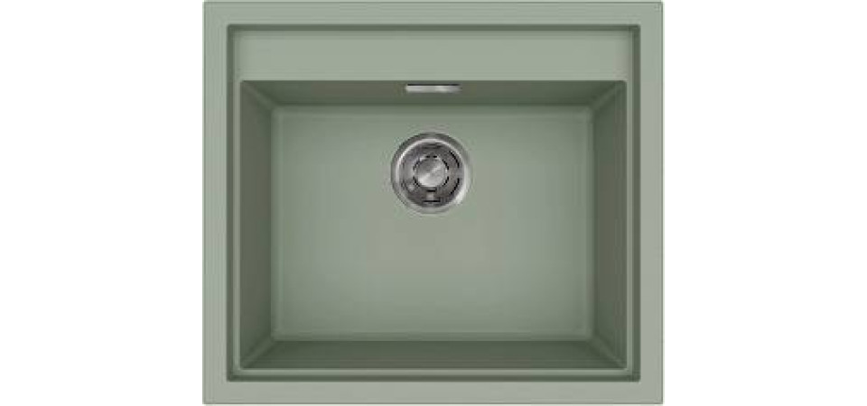 Elleci ELLECI - Mosogatótálca Sintesi 105 K82 Sage inox tartozékokkal LKS10582 Kerámia mosogatótálca