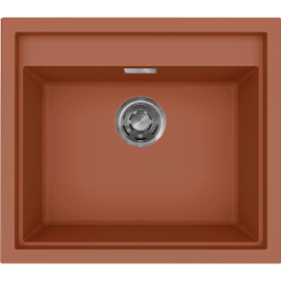 Elleci ELLECI - Mosogatótálca Sintesi 105 K83 Clay inox tartozékokkal LKS10583 Kerámia mosogatótálca