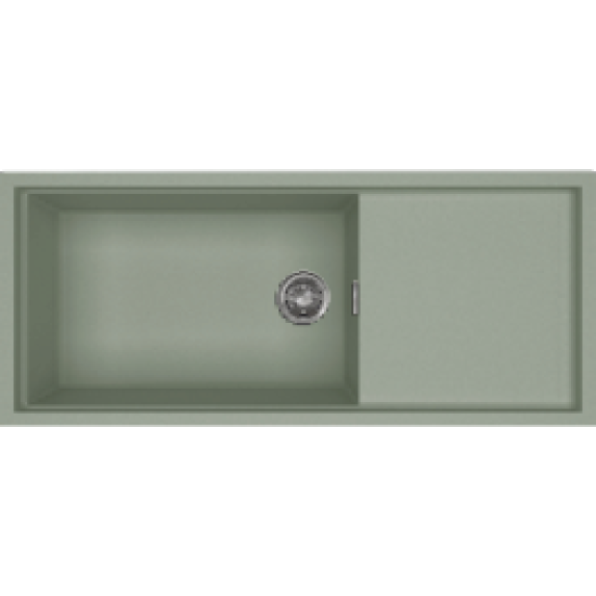 Elleci ELLECI - Mosogatótálca Sintesi 510 K82 Sage inox tartozékokkal LKS51082 Kerámia mosogatótálca