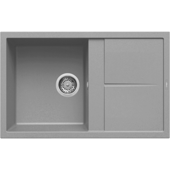 Elleci ELLECI - Mosogatótálca Unico 300 K97 Light Grey - Kifutó termék! LKU30097 Kerámia mosogatótálca