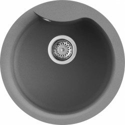 Elleci ELLECI - Mosogatótálca Ego ROUND M73 Titanium - Kifutó termék! LMEROU73 Mosogatótálca