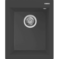 Elleci ELLECI - Mosogatótálca Quadra 100 M70 Nero Metal - Kifutó termék! LMQ10070 Mosogatótálca