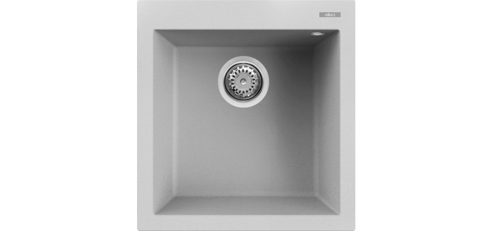 Elleci ELLECI - Mosogatótálca Quadra 102 M79 Aluminium LMQ10279 Gránit mosogatótálca
