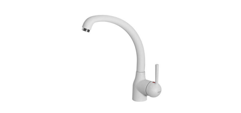 Elleci ELLECI - Csaptelep Po G68 bianco - Kifutó termék! MGKPO68 Gránit csaptelep