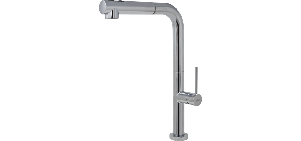 Elleci ELLECI - Csaptelep Flux - Kifutó termék! MIKFLUCR Rozsdamentes acél csaptelep