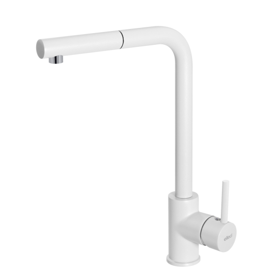 Elleci ELLECI - Csaptelep Trail Plus Keratek K96 white MKKTRP96 Kerámia csaptelep
