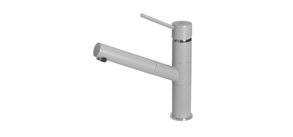 Elleci ELLECI - Csaptelep Reno M79 aluminium - Kifutó termék! MMKREN79 Rozsdamentes acél csaptelep