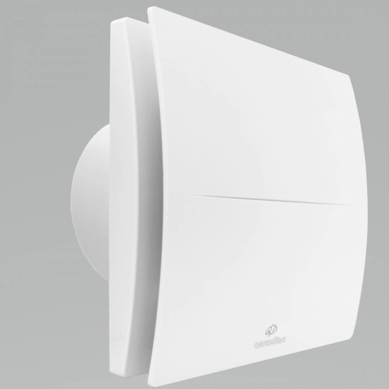 Aerauliqa Aerauliqa QD-90T BB ventilátor utószellőztető funkcióval, beépített pillangószeleppel Axiális szellőztető ventilátor