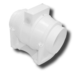 Aerauliqa AERAULIQA QMF-200T ventilátor csőközbe építhető, utószellőztető funkcióval Radiális szellőztető ventilátorok