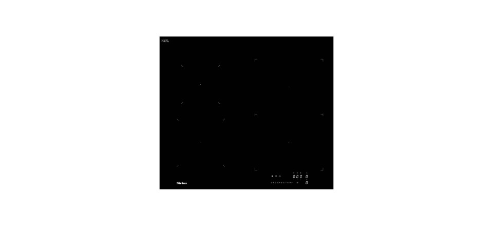 Sirius SIRIUS - Beépíthető indukciós főzőzóna S-H7 SLIM 4 Beépíthető indukciós főzőlap
