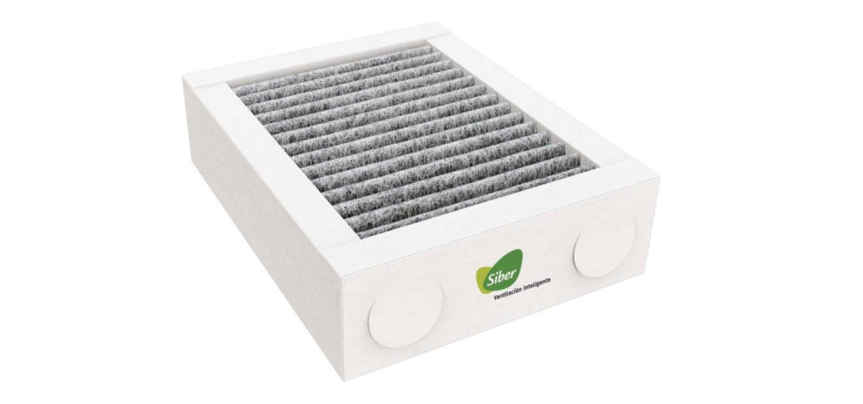 SIBER Siber - Szagszűrő (carbon) EVO 3 és EVO 4 központi hővisszanyerős szellőztetőhöz Szellőztető ventilátor tartozékok