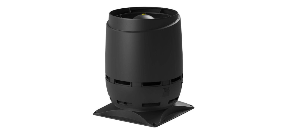 Vilpe VILPE 250S 400x400-as FLOW tetőszellőző, fekete Tetőkivezetés Vilpe VILPE 250S 400x400-as FLOW tetőszellőző, fekete Tetőkivezetés