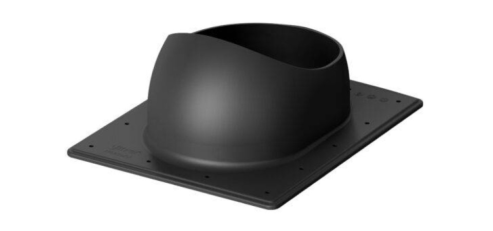 Vilpe VILPE HYYGGE átvezető elem, fekete Szellőztető ventilátor tartozékok Vilpe VILPE HYYGGE átvezető elem, fekete Szellőztető ventilátor tartozékok