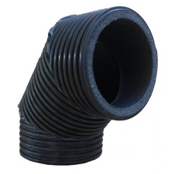 Aerauliqa AERAULIQA - Könyök 90Â°/45Â° DN160/125mm Hang és zajszigetelt cső