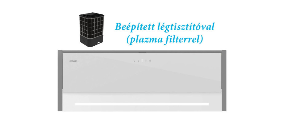 Cata Cata - Páraelszívó Renova Pure Air MNV-90 GWH Szürke Aláépíthető páraelszívó