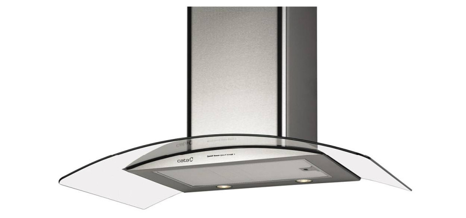 Cata Cata - Páraelszívó GAMMA GLASS 900 GX/F inox LED Kürtős páraelszívó