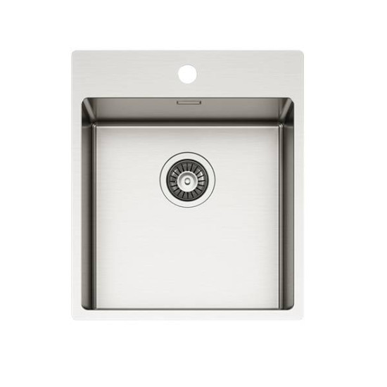 Elleci ELLECI - Mosogatótálca Compass 400 inox munkalapra és szintbe is szerelhető LIM400SAC Rozsdamentes acél mosogatótálca