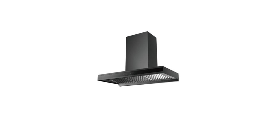 Davoline Davoline - Páraelszívó RAVEN PRO BLACK 90 cm fekete Kürtős páraelszívó