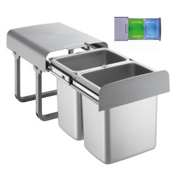 EKOTECH EKOTECH - Beépíthető hulladékgyűjtő EKKO 40 - 2x16 liter Beépíthető hulladéktároló