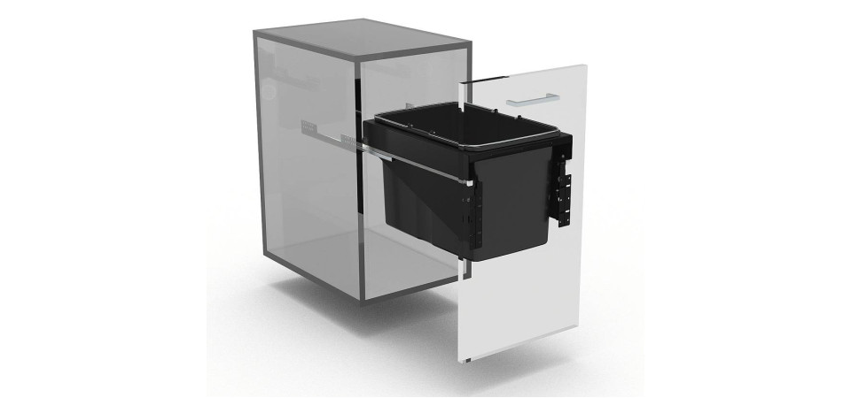 EKOTECH EKOTECH - Beépíthető hulladékgyűjtő FRONT 40 - 1x34 liter Beépíthető hulladéktároló EKOTECH EKOTECH - Beépíthető hulladékgyűjtő FRONT 40 - 1x34 liter Beépíthető hulladéktároló