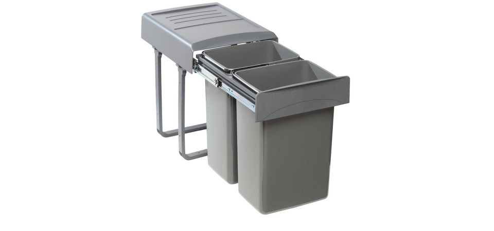 EKOTECH EKOTECH - Beépíthető hulladékgyűjtő MEGA 45 - 2x26 liter Beépíthető hulladéktároló EKOTECH EKOTECH - Beépíthető hulladékgyűjtő MEGA 45 - 2x26 liter Beépíthető hulladéktároló