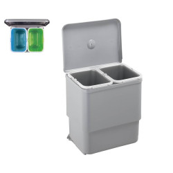 EKOTECH EKOTECH - Beépíthető hulladékgyűjtő SESAMO 45 - 2x8 liter Beépíthető hulladéktároló