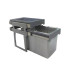 EKOTECH EKOTECH - Beépíthető hulladékgyűjtő TANK FRONT 40 - 1x34 liter Beépíthető hulladéktároló