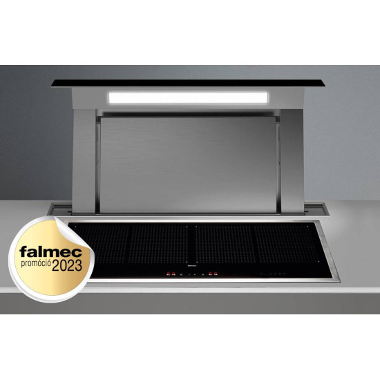Falmec FALMEC - Páraelszívó DOWN DRAFT 90 (fekete) motor nélkül - Kiállított bemutató termék! Pultba építhető páraelszívó
