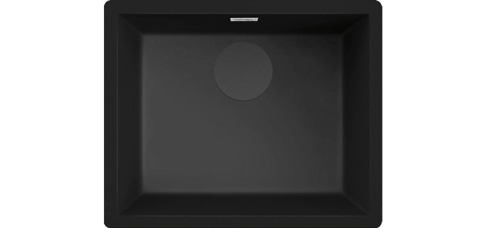 Falmec FALMEC - Mosogatótálca kerámia fekete Iseo Vasca 50 cm - Kifutó termék! Kerámia mosogatótálca