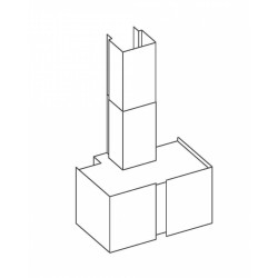 Falmec Falmec OUTLET - Páraelszívó MIRABILIA Square 97 inox T80 LED elszívótest - Kifutó termék! Kürtős páraelszívó