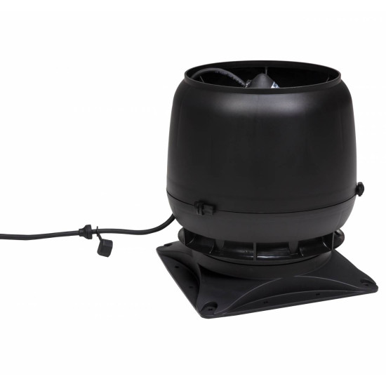 VILPE VILPEÂR E220S tetőventilátor + IS, fekete Szellőztető ventilátor tartozékok
