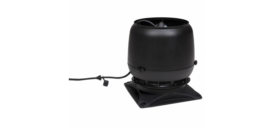 VILPE VILPE E190S tetőventilátor + IS, fekete Szellőztető ventilátor tartozékok VILPE VILPE E190S tetőventilátor + IS, fekete Szellőztető ventilátor tartozékok