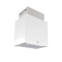 Nodor Nodor - Páraelszívó NorBreeze ISLA CUBE GLASS ECO 60 WH/A Hob to Hood Sziget páraelszívó