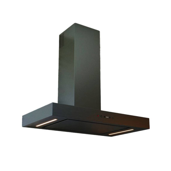 Sirius Sirius - Páraelszívó SLTC-122 TW PVD ANTI-DROP 90 cm Antracit Kürtős páraelszívó