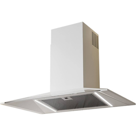 Sirius Sirius - Páraelszívó SLTC-97 JEEG TW 90 cm fehér Kürtős páraelszívó