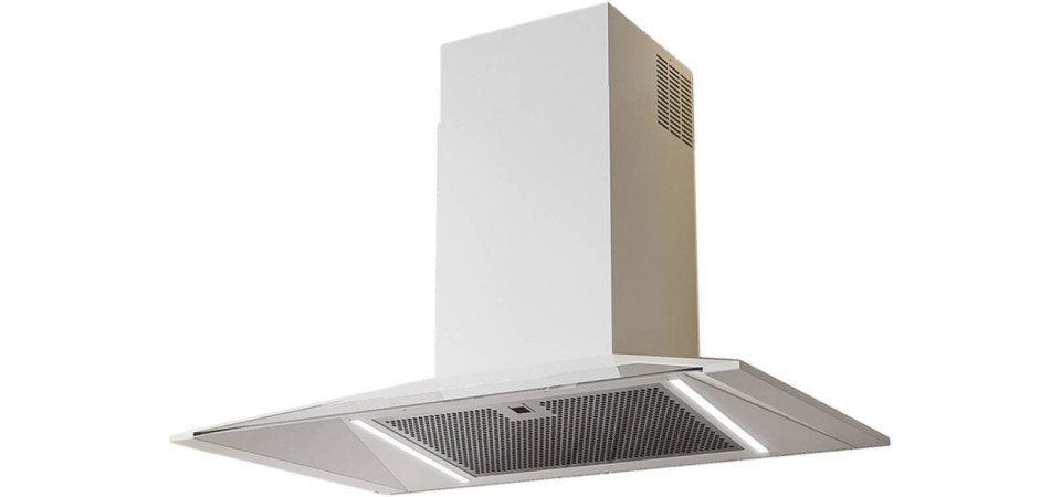 Sirius Sirius - Páraelszívó SLTC-97 JEEG TW 60 cm fehér Kürtős páraelszívó